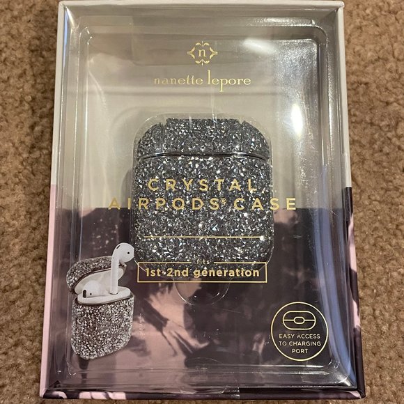 Nanette Lepore Other - Nanette Lepore Crystal Airpod Case 1-2 generation